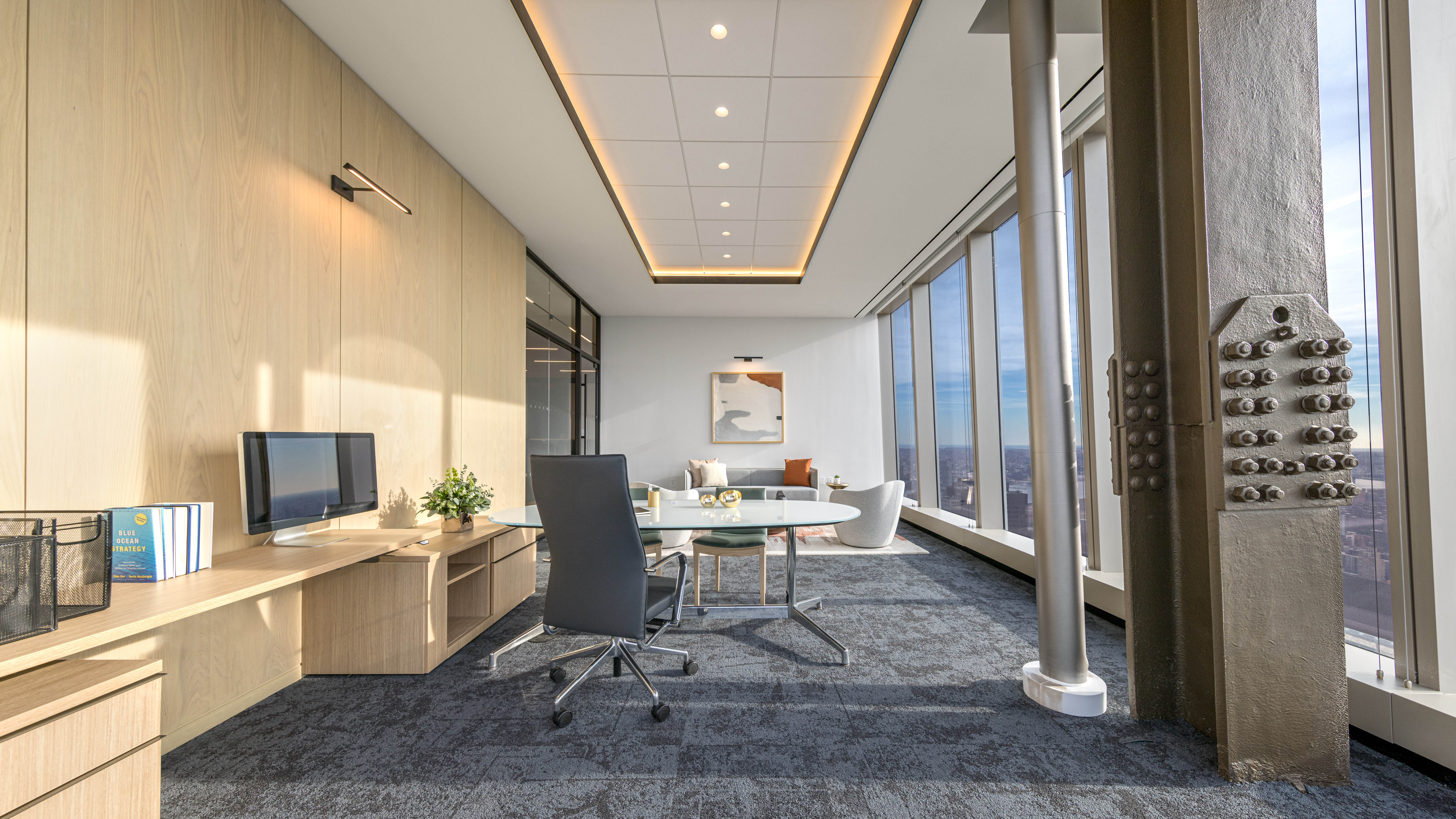 Architect Vocon Interior Design One Vanderbilt Corporate Office Corporate Interiors