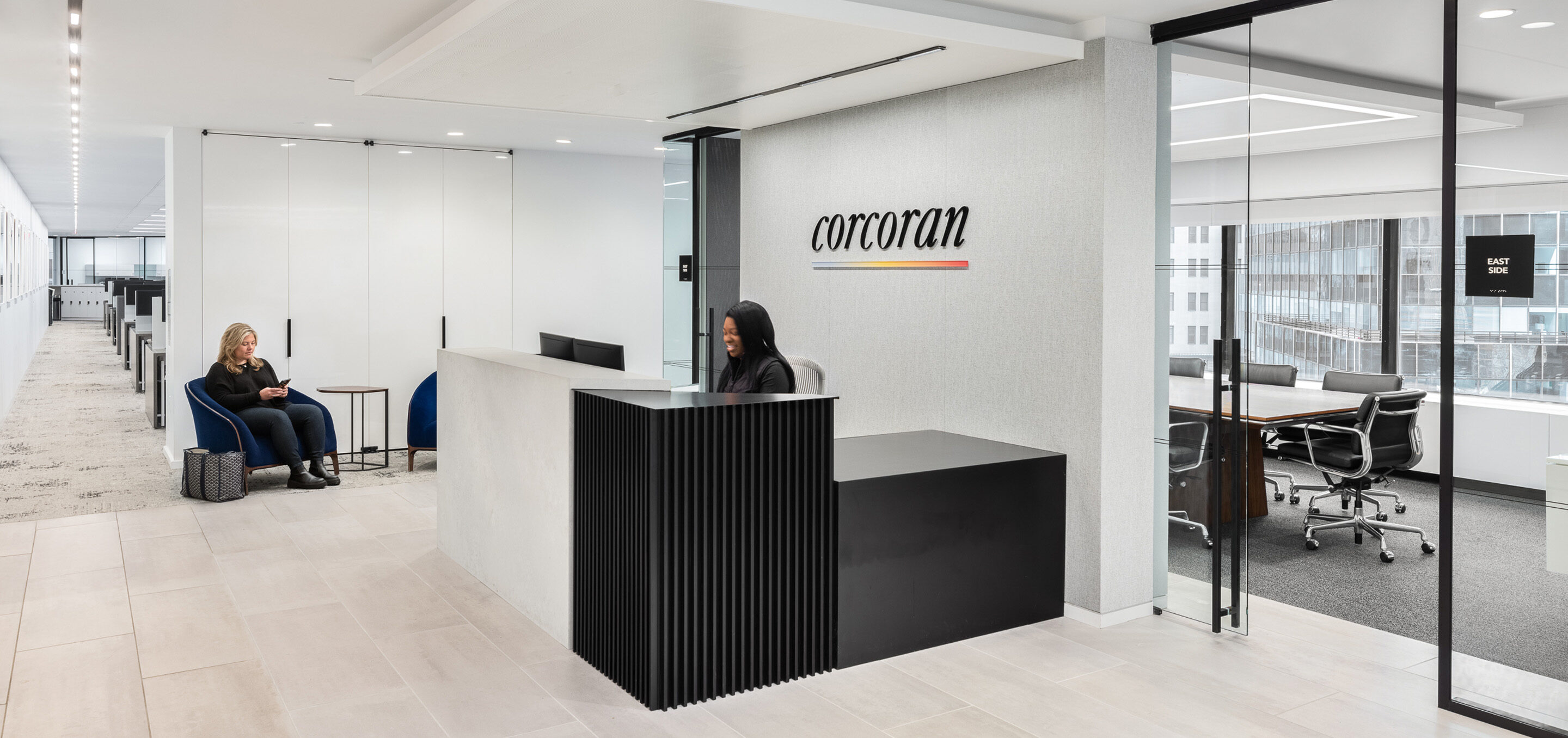 Architect Vocon Architecture Interior Design Corcoran Group New York Corporate Office Corporate Interiors