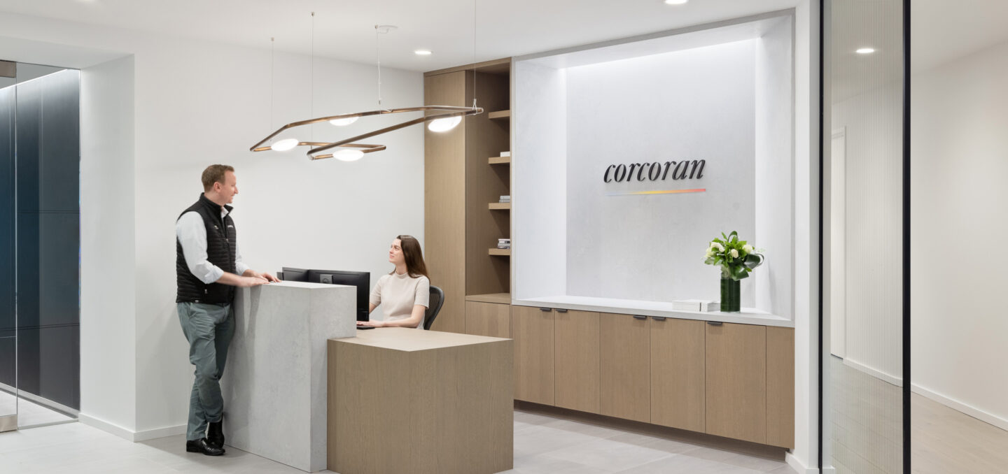 Architect Vocon Architecture Interior Design Corcoran Group New York Corporate Office Corporate Interiors