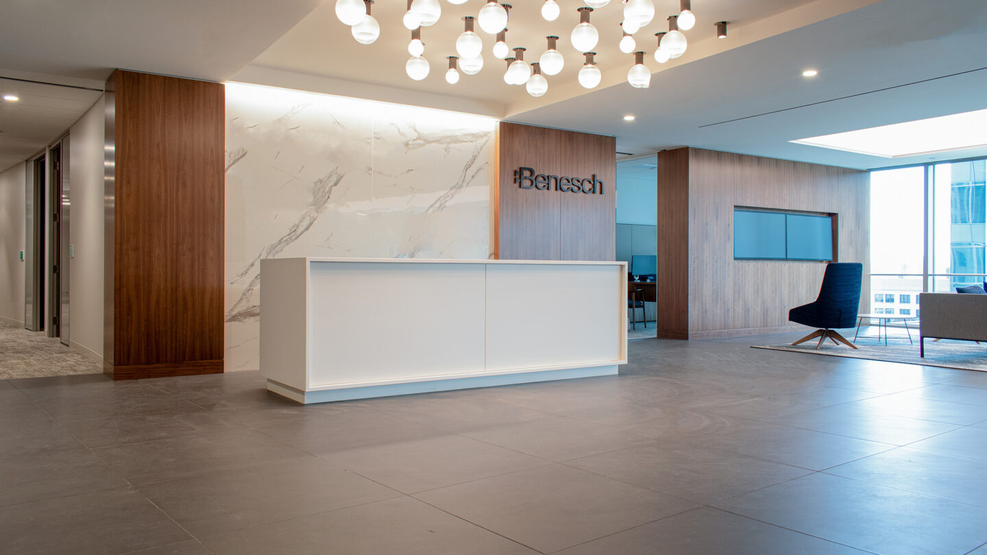 Architect Vocon Architecture Interior Design Benesch Chicago Corporate Office Corporate Interiors
